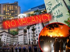 Los Angeles Hotels Packed to the Gills Amid Massive Wildfires