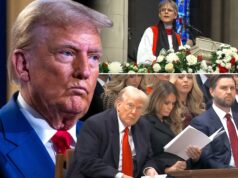 Donald Trump Slams Bishop for Critical Sermon, Congressman Wants Her Deported